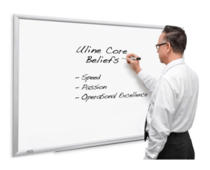 Nonmagnetic Melamine Dry Erase Board - 4 x 3'