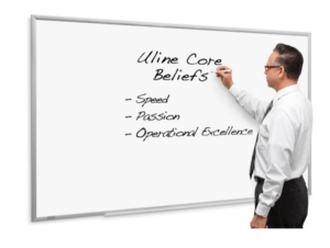 Nonmagnetic Melamine Dry Erase Board - 6 x 4'