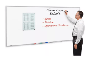 Magnetic Porcelain Dry Erase Board - 8 x 4'