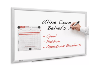 Magnetic Steel Dry Erase Board - 3 x 2'
