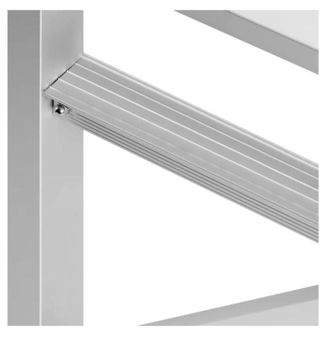 Nonmagnetic Melamine Mobile Dry Erase Board - 6 x 4' - Image 3
