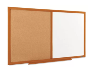 Combination Dry Erase/Cork Board - 3 x 2'