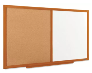 Combination Dry Erase/Cork Board - 4 x 3'