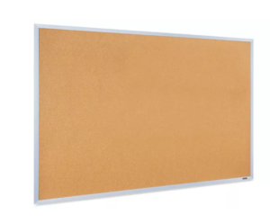 Cork Board with Aluminum Frame - 6 x 4'