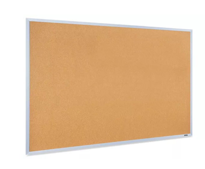 Cork Board with Aluminum Frame - 6 x 4'