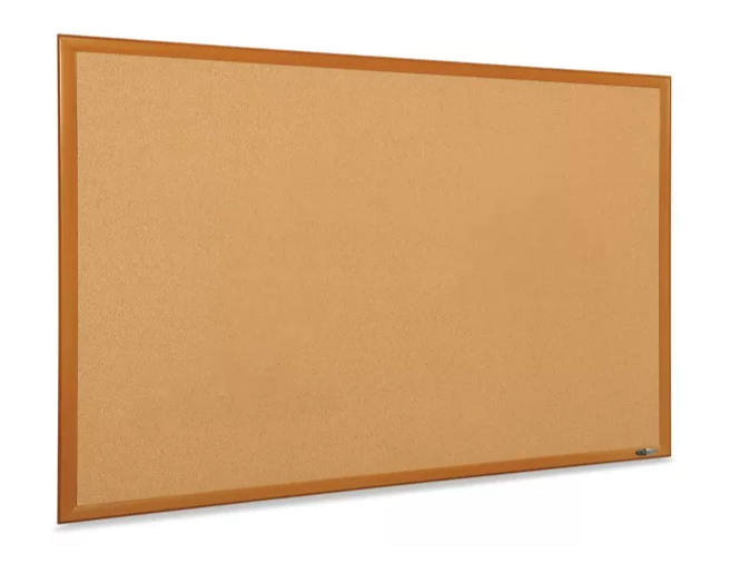 Cork Board with Oak Frame - 3 x 2'