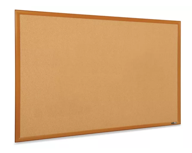 Cork Board with Oak Frame - 4 x 3'