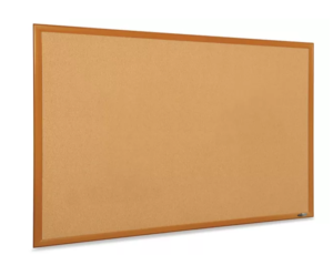 Cork Board with Oak Frame - 5 x 3'
