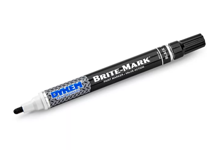 Dykem Brite-Mark® Paint Markers - Black