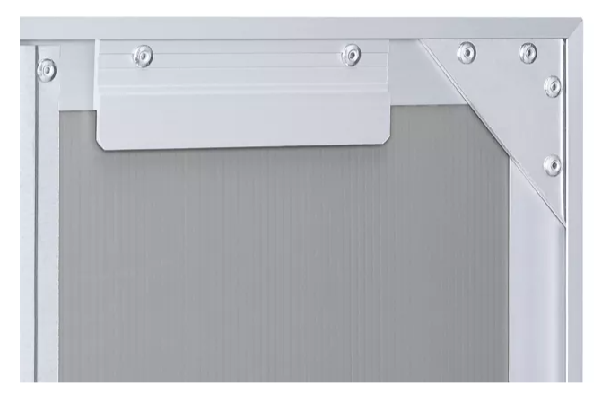 Enclosed Cork Board with Aluminum Frame - 6 x 4' - Image 2