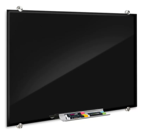Magnetic Glass Dry Erase Board - Colored, 4 x 3'