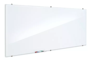 Magnetic Glass Dry Erase Board - White, 8 x 4'