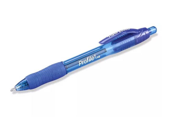 Paper Mate® Profile® Ballpoint Pen - Bold Tip, Blue