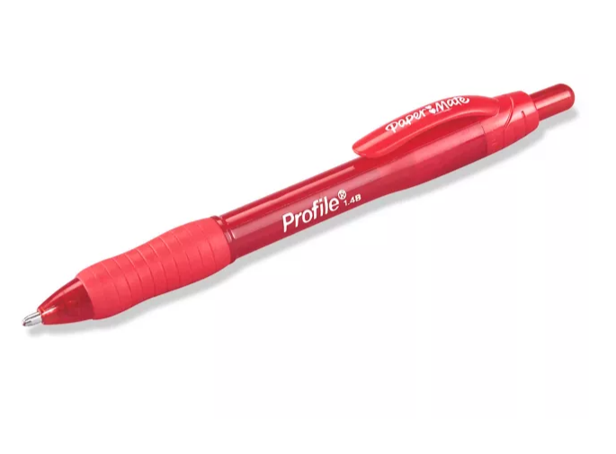 Paper Mate® Profile® Ballpoint Pen - Bold Tip, Red