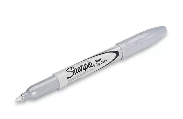 Sharpie® Metallic Fine Tip Markers - Silver