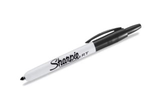 Sharpie® Retractable Fine Tip Markers - Black