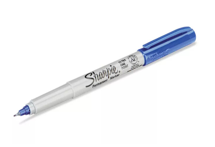Sharpie® Ultra Fine Tip Markers - Blue