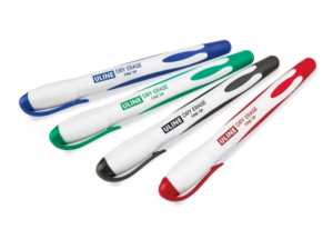 Uline Dry Erase Markers - Fine Tip, Assortment Pack