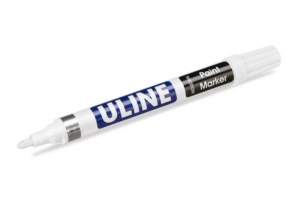 Uline Paint Markers - White