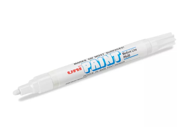 Uni® Paint Markers - White