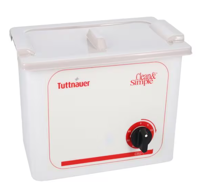 Clean & Simple Ultrasonic Cleaner 0.8 Gallons Drain Each