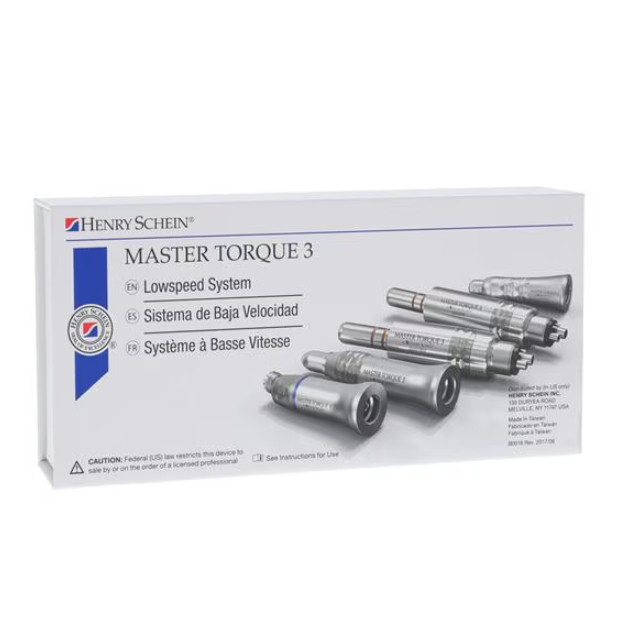 Master Torque 3 Low Speed Air Handpiece System 5000 rpm Each