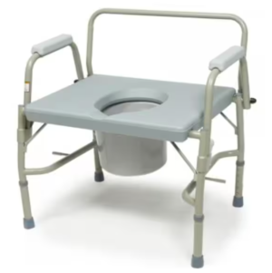 Lumex Imperial 3-In-1 Commode 600lb Capacity Rubber Tips