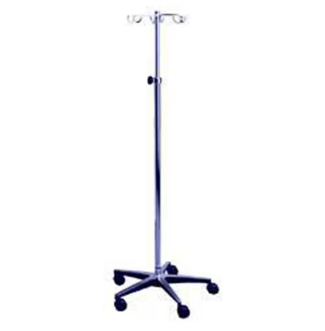 IV Stand 4 Hooks