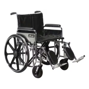 Sentra Extra Heavy Duty Transport Wheelchair 500lb Capacity Adult