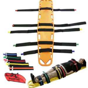 Body Loc Restraint Strap System 5 Adjustable Straps Hook and Loop Each