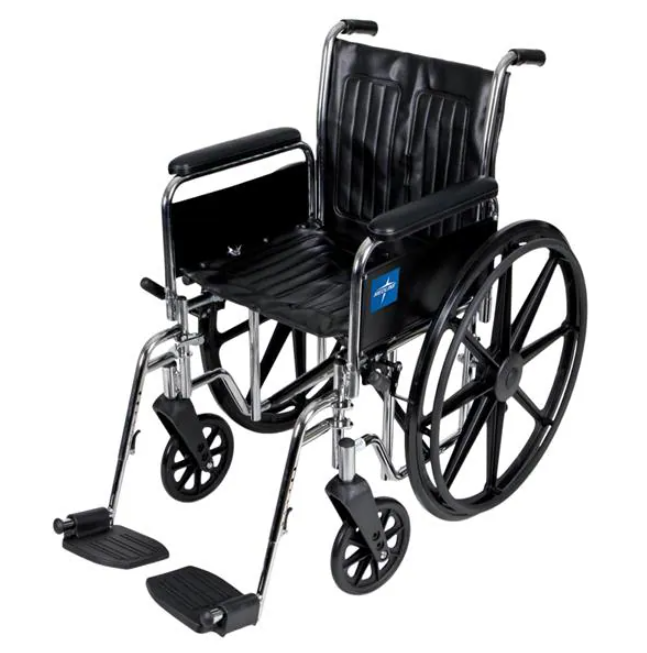 Excel 2000 Transport Wheelchair 300lb Capacity