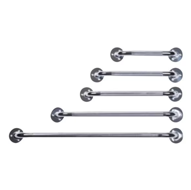 Lumex Straight Grab Bar 250lb Capacity Chrome Plated