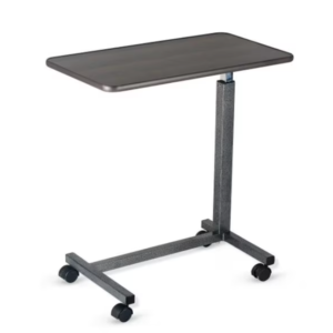 Overbed Table 27.95x15.03x0.6" 73.5-106.5cm Adjustable Height