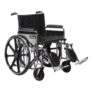 Sentra Extra Heavy Duty Transport Wheelchair 500lb Capacity Adult