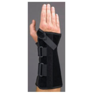 V-Strap Brace Wrist One Size Elastic 8" Right