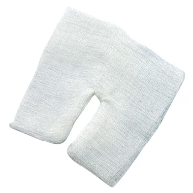 Gauze Tracheostomy Dressing 4x4" 12 Ply Sterile U-Shape Split LF