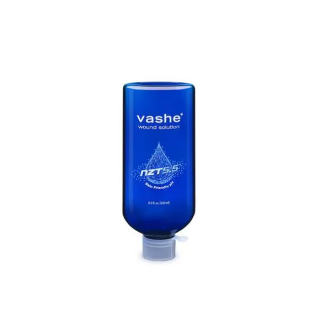 Vashe Wound Cleanser 250mL HOCI/NaCI Instillation Btl Disposable 12/Ca