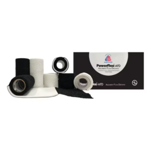 PowerFlex AFD Foam/Elastic Dressing 2"x2-1/2yd Non-Sterile Cohesive White Abs LF