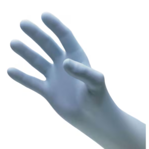 NitriDerm Ultra Blue Nitrile Exam Gloves 2X-Large Light Blue NS 80x10/Ca