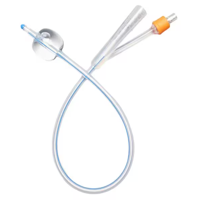 2-Way Foley Catheter Firm Tip Silicone 10Fr 3mL