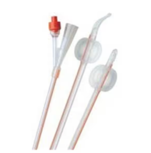 Catheter Foley Folysil 16Fr 15cc Open Tip Silicone 2-Way 16" 5/Bx
