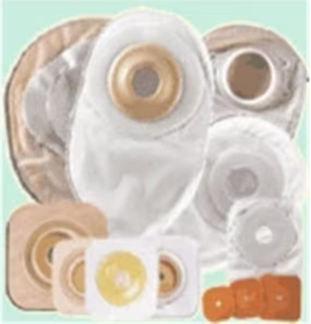 SUR-FIT Natura 2-Piece 12" Ostomy Pouch Opaque