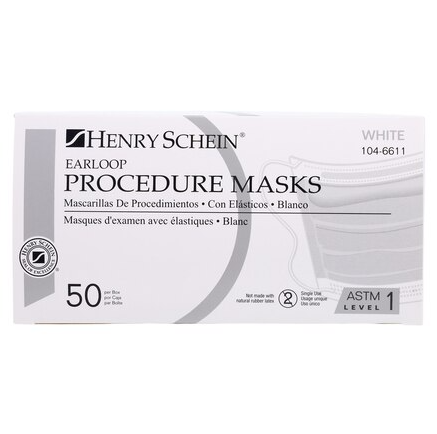 Criterion Mask ASTM Level 1 White Adult 50/Bx - Image 9