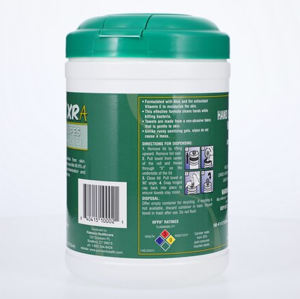 DisCide XRA Wipes Sanitizer Canister Wintergreen 160/Pk - Image 3