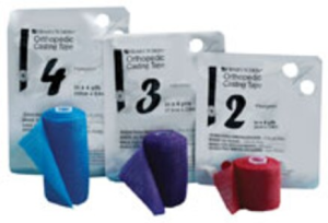 Nemoa Cast Casting Tape Blue 3"x4yd