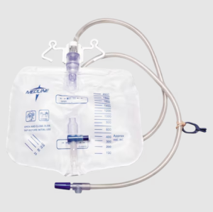 Urinary Drainage Bag 2000cc Disposable Anti-Reflux Valve