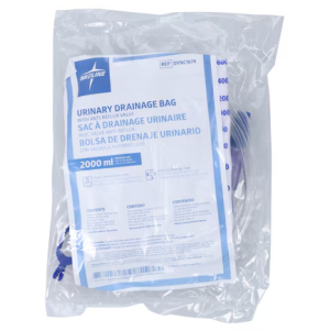 Urinary Drainage Bag 2000cc Disposable Anti-Reflux Valve