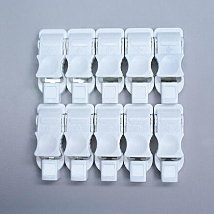 ECG Clip New For IQ Mark Holter Reusable 10/pk - Image 3