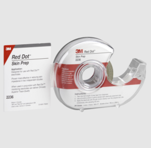 Red Dot Trace Prep Adult/Pediatric New For Diaphoretic Electrode Radiopaque Ea