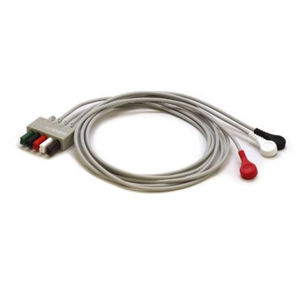 Mindray Electrocardio Leadwire New 3 Lead Ea